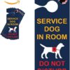 Official Service Dog Travel Kit Includes Service Dog in Room - Do Not Disturb - - Image 2