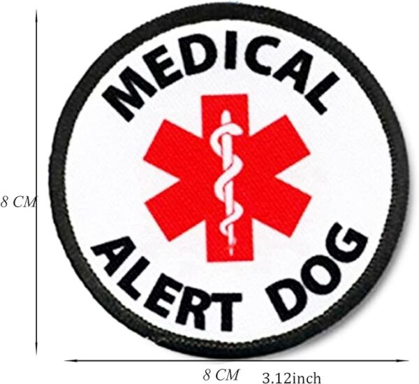 Medical Alert Dog Service Dog Patch - Image 2