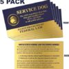 Official Service Dog Travel Kit Includes Service Dog in Room - Do Not Disturb - - Image 3