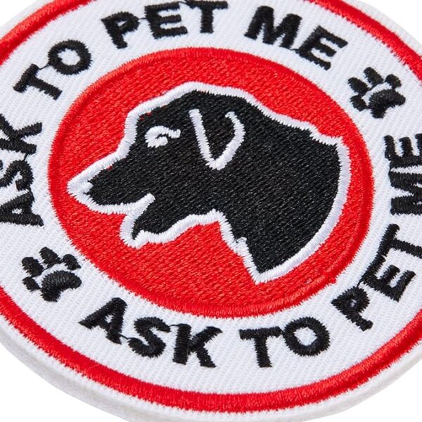 12 Pack Service Dog Patches for Vest - Image 3