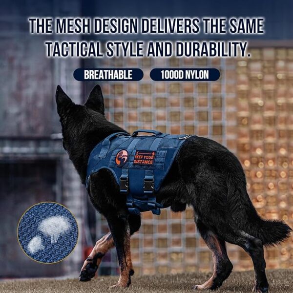 OneTigris Tactical Dog Harness for Small Dog - Image 4