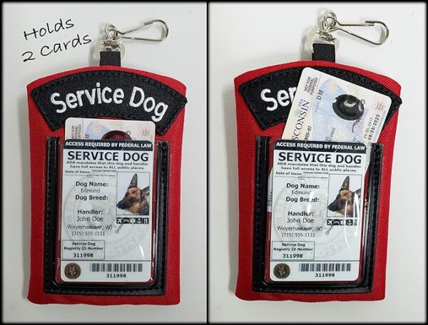 ActiveDogs Clip-On Service Dog ID Identification Carrier - Image 3