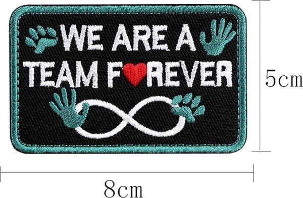 Vevins Service Dog Vest Patches - K9 in Training Hook and Loop Tag - Image 3