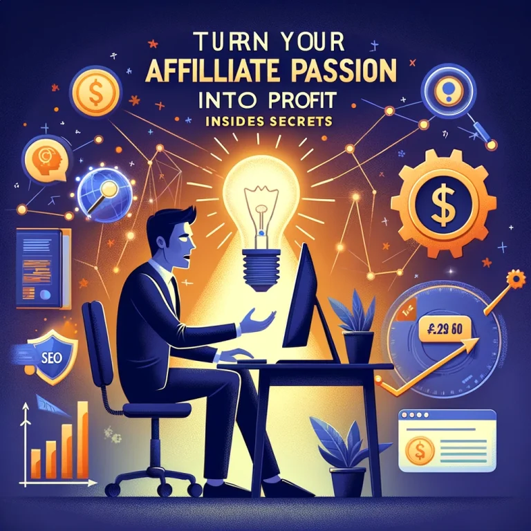 Turn Your Affiliate Passion into Profit: Insider Secrets!