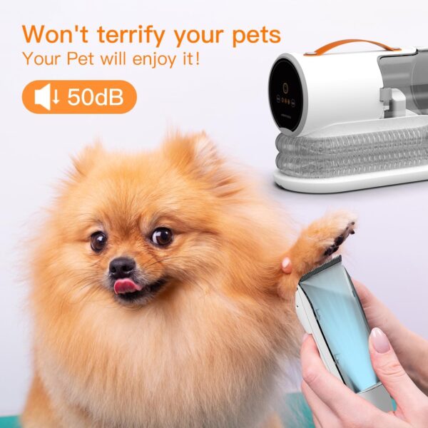 AIRROBO Dog Hair Vacuum & Dog Grooming Kit - Image 4