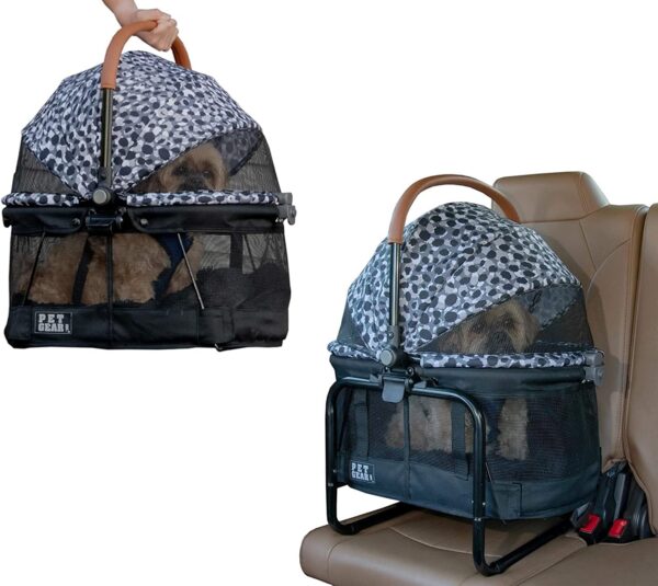 Pet Gear View 360 Pet Carrier & Car Seat with Booster Seat Frame