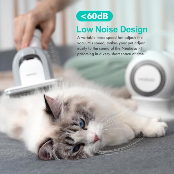 neabot P1 Pro Pet Grooming Kit & Vacuum - Image 3