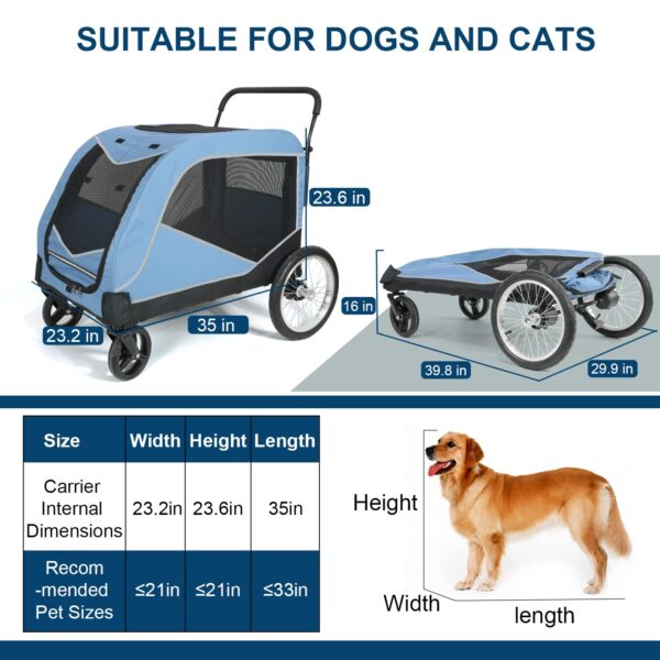 Dog Stroller for Large Dogs - Image 2