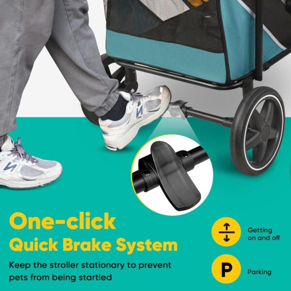 Petbobi Dog Stroller for Medium Dogs - Image 3