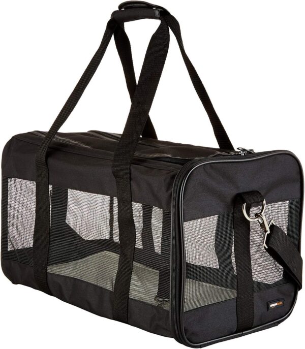 Amazon Basics Soft-Sided Mesh Pet Travel Carrier