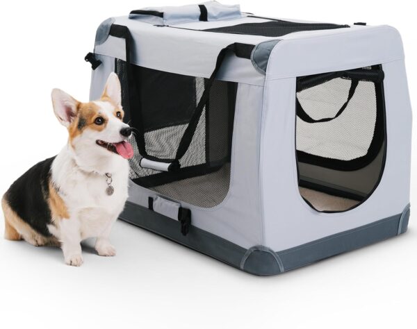 Folding Large Dog Carrier (27.5"x20.4"x19.6")