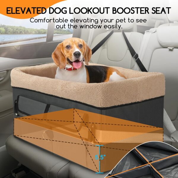 Dog Car Seat for Medium or 2 Small Dogs - Image 2