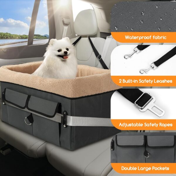 Dog Car Seat for Medium or 2 Small Dogs - Image 3