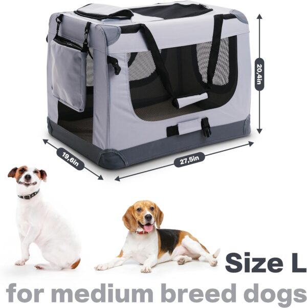 Folding Large Dog Carrier (27.5"x20.4"x19.6") - Image 2