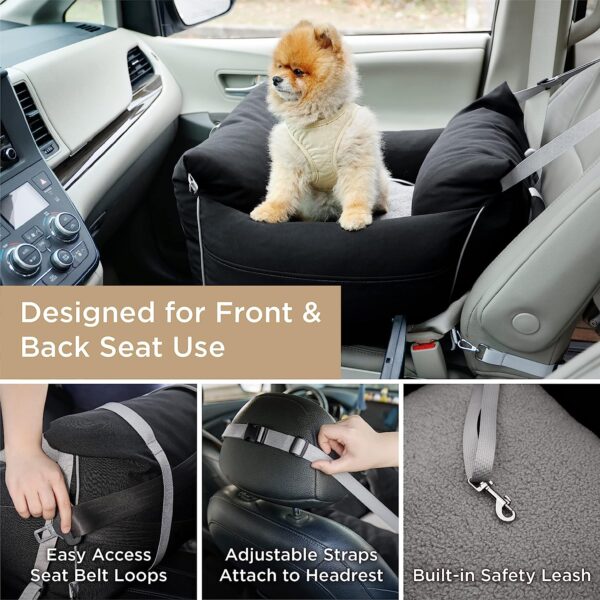 Lesure Small Dog Car Seat for Small Dogs - Image 2