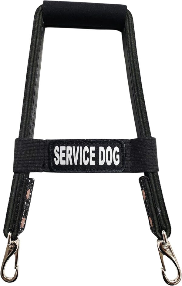 ActiveDogs Leather Bridge Handle for Service Dog 12"