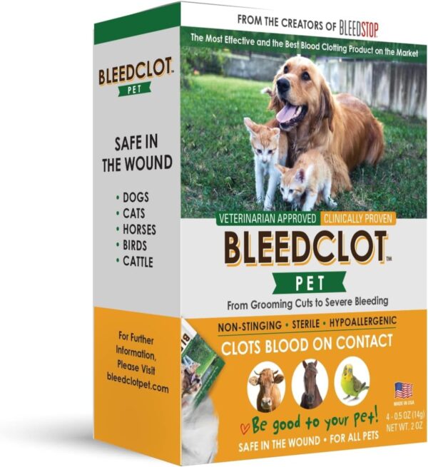 BleedClot Pet First Aid Blood Clotting Powder - Image 4