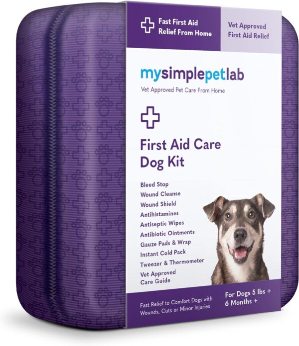 MySimplePetLab Dog First Aid Kit