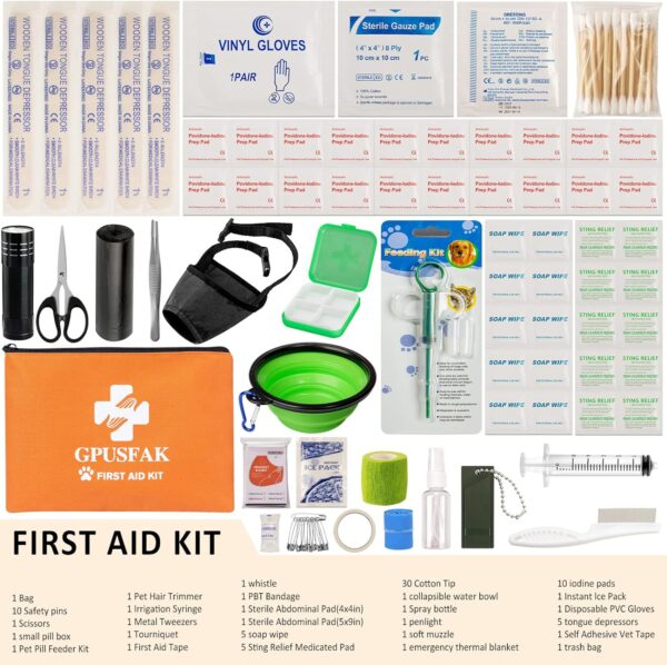 Pet First Aid Kit - Dogs and Cats - Image 2