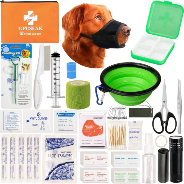 Pet First Aid Kit - Dogs and Cats