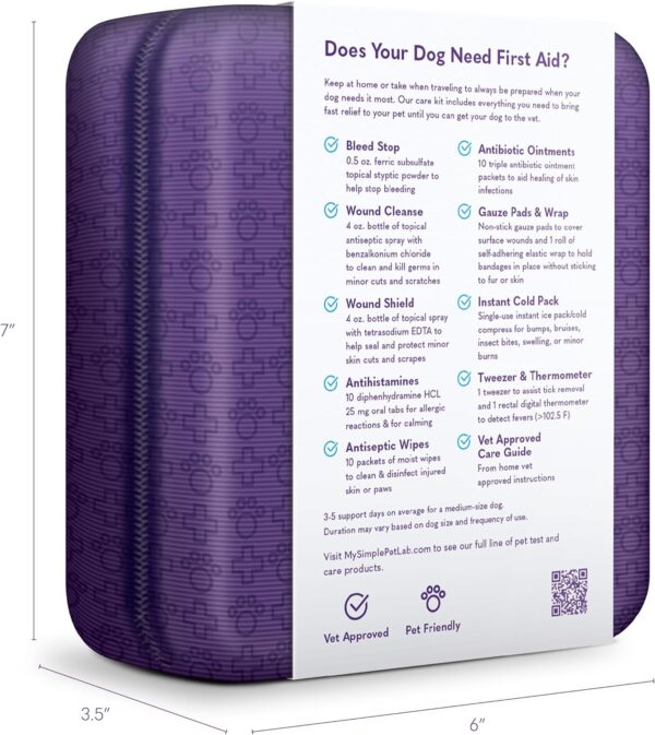 MySimplePetLab Dog First Aid Kit - Image 2