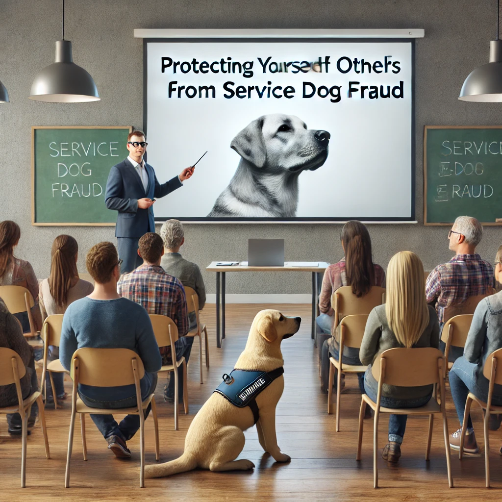 Worried about service dog fraud? Learn how to identify and avoid scams with our latest blog post. Understand the red flags, protect yourself and others, and ensure you get a legitimate service dog. Stay informed and stay safe!